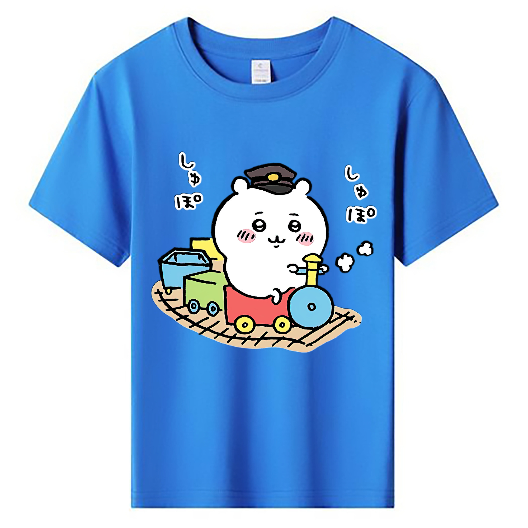 （画像用） ちいかわ ちいかわ Chii-kawa chiikawa 綿100％キッズTシャツ（フロントプリント）